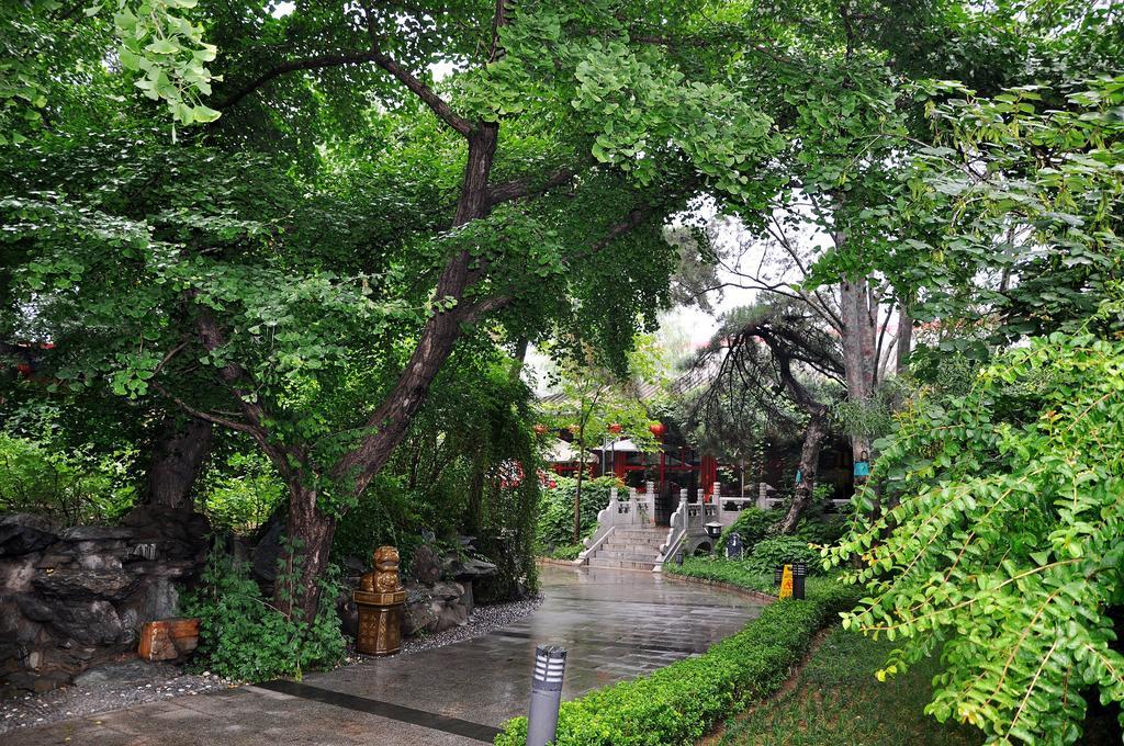 Bamboo Garden Hotel Pequim Exterior foto